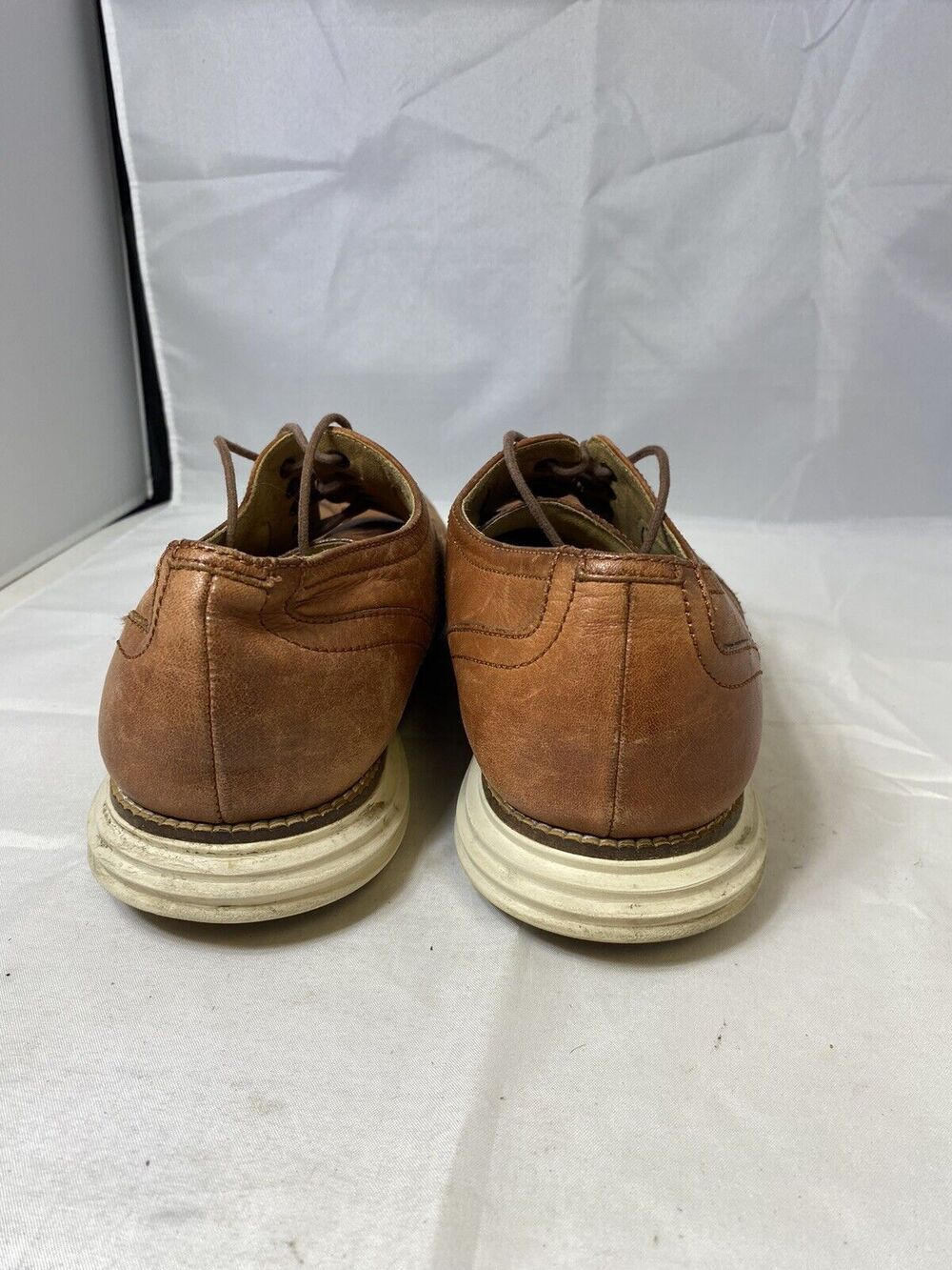 Cole Haan Men's Leather Grand Wingtip Oxford Shoes Lace Up Woodbury Size 10.5M - Picture 3 of 11